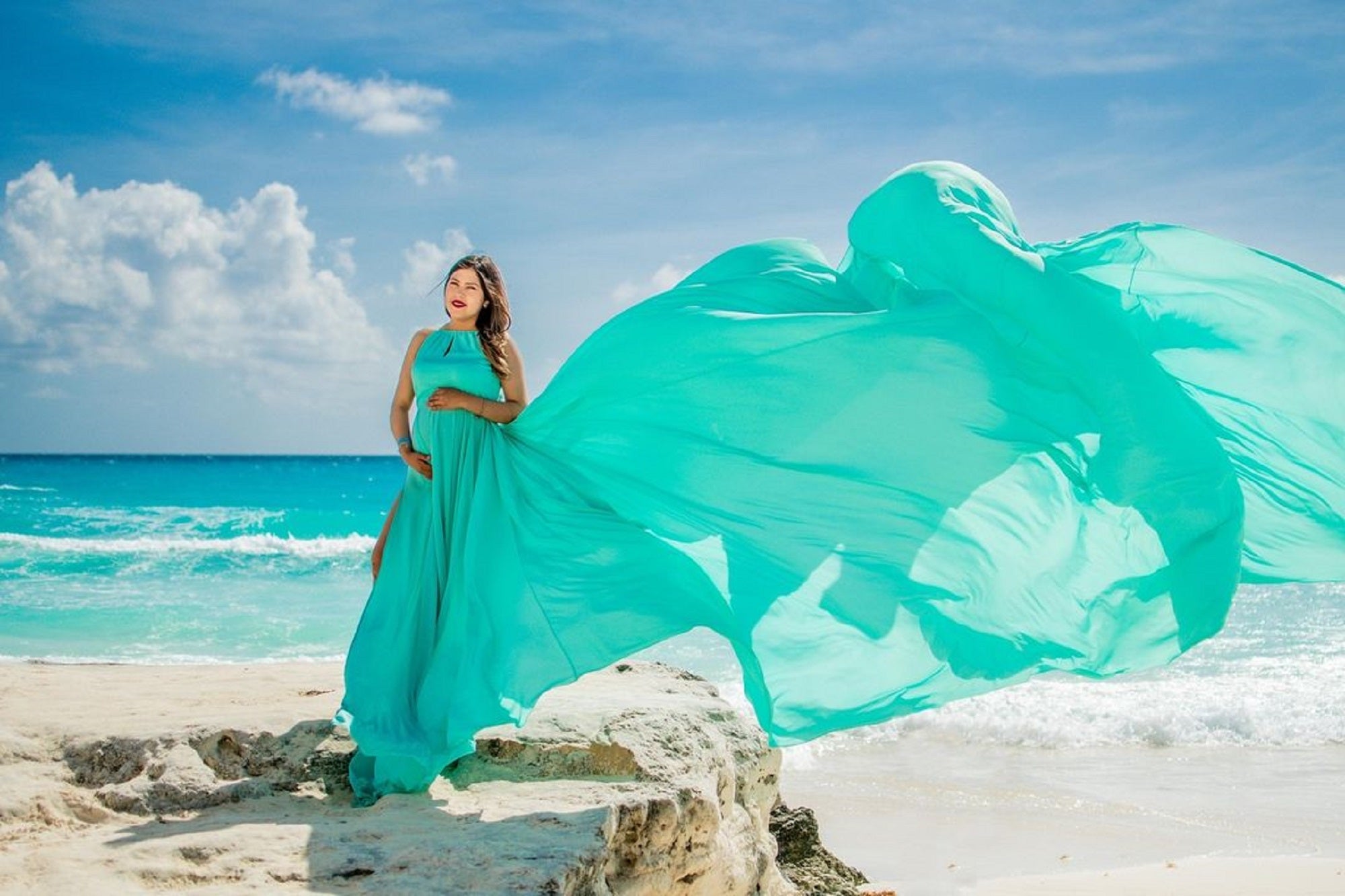 Satin Elegance for Pre Wedding Bliss