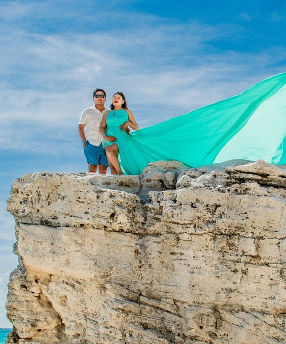 Satin Elegance for Pre Wedding Bliss