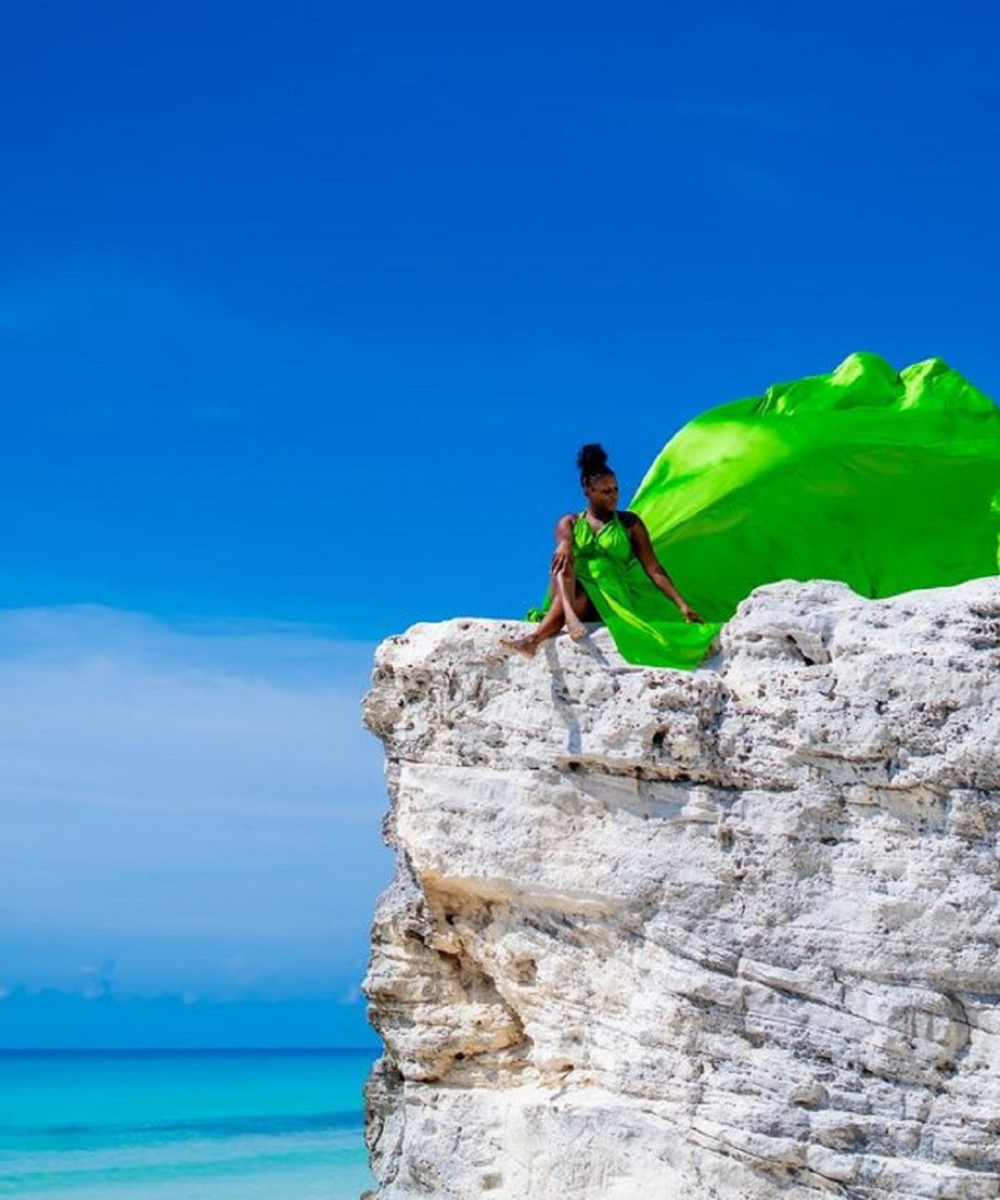 Long Train Photoshoot Dress |Satin Flying Dress Engagement Dress