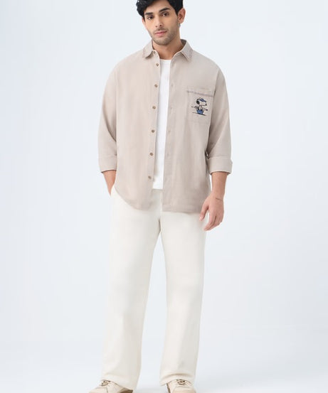 Peanuts The Good Life Cotton Linen Shirts