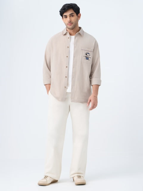 Peanuts The Good Life Cotton Linen Shirts