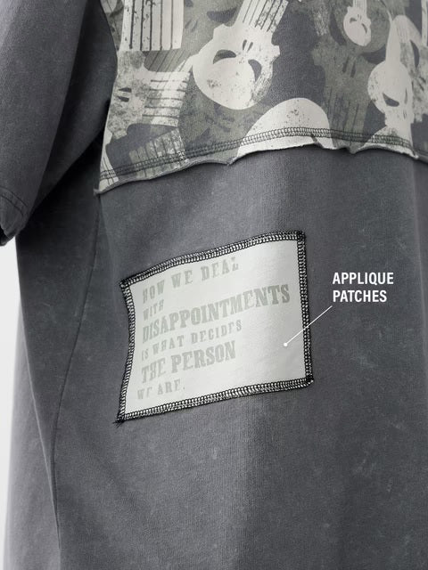 Punisher It's One Man Oversized T-Shirts