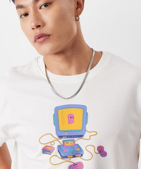 Retro Gamer Oversized T-Shirts