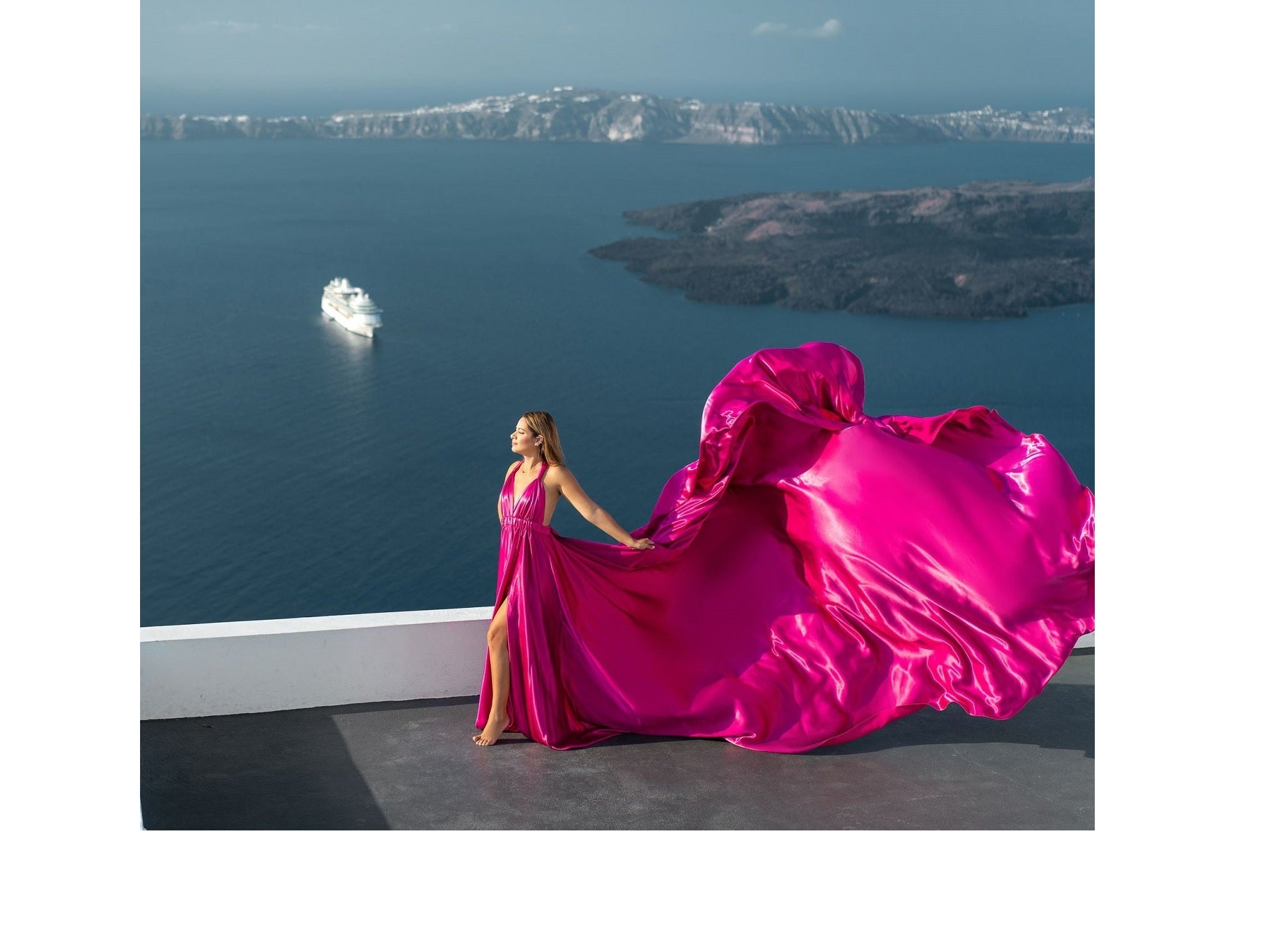 Long Flying Dress / Flying Dress For Photoshoot / Long Train Dress