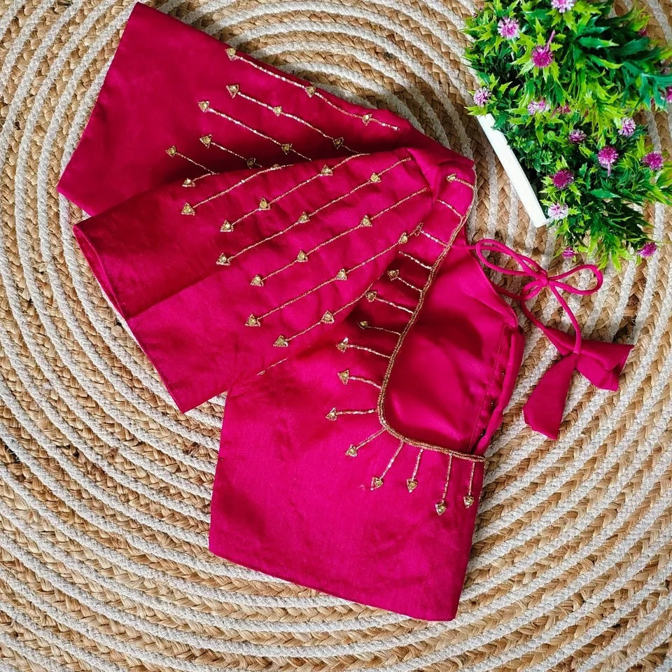 Resham Silk Blouse