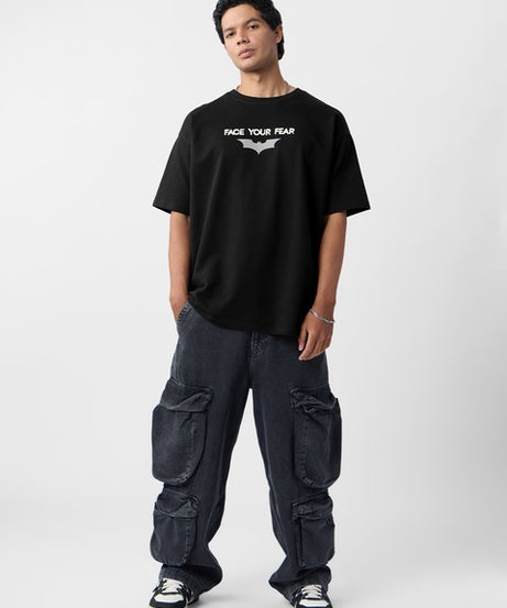 Batman Face Your Fear Oversized T-Shirts