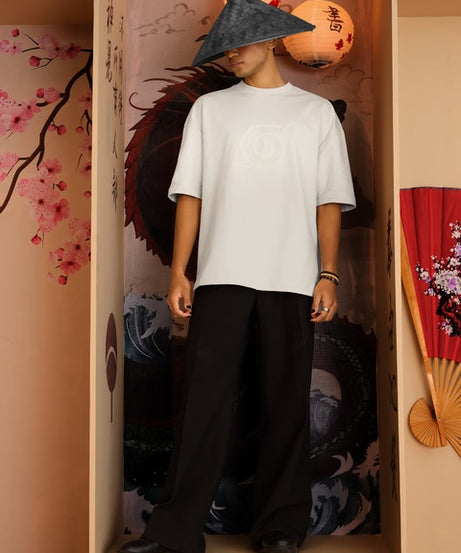 Naruto Leaf Super Oversized T-Shirts
