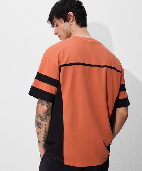 Midnight Blaze Oversized T-Shirts