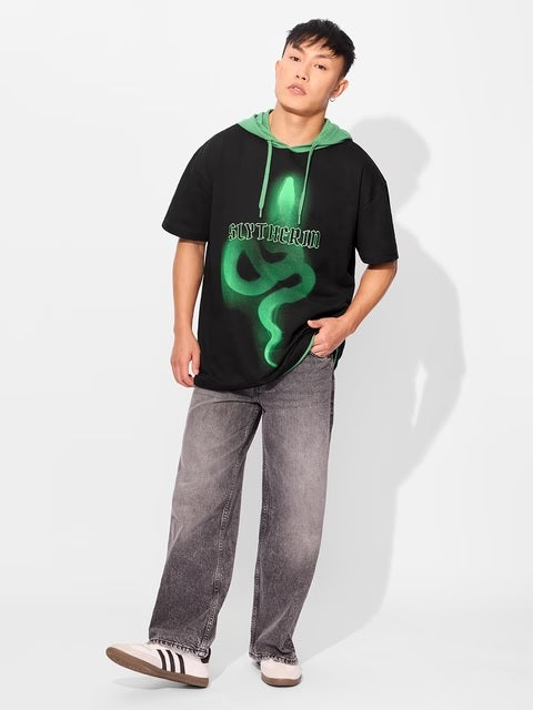 Harry Potter Slytherin Essence Hooded T-Shirts