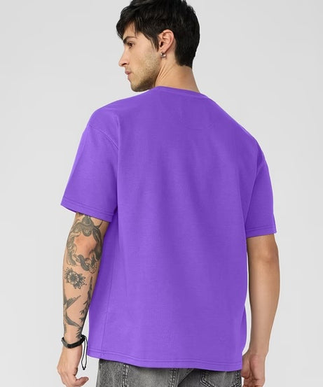 Deep Purple Oversized T-Shirts