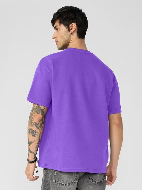 Deep Purple Oversized T-Shirts