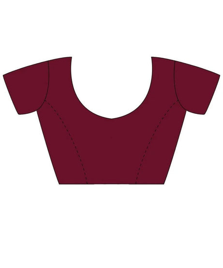 Banarasi Crush Saree, Jari Weave Crush With Sequence Work Sari & Blouse