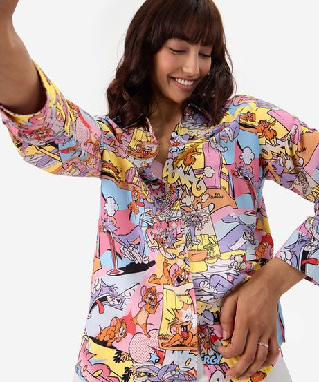 Tom & Jerry  High Energy Women Shirts