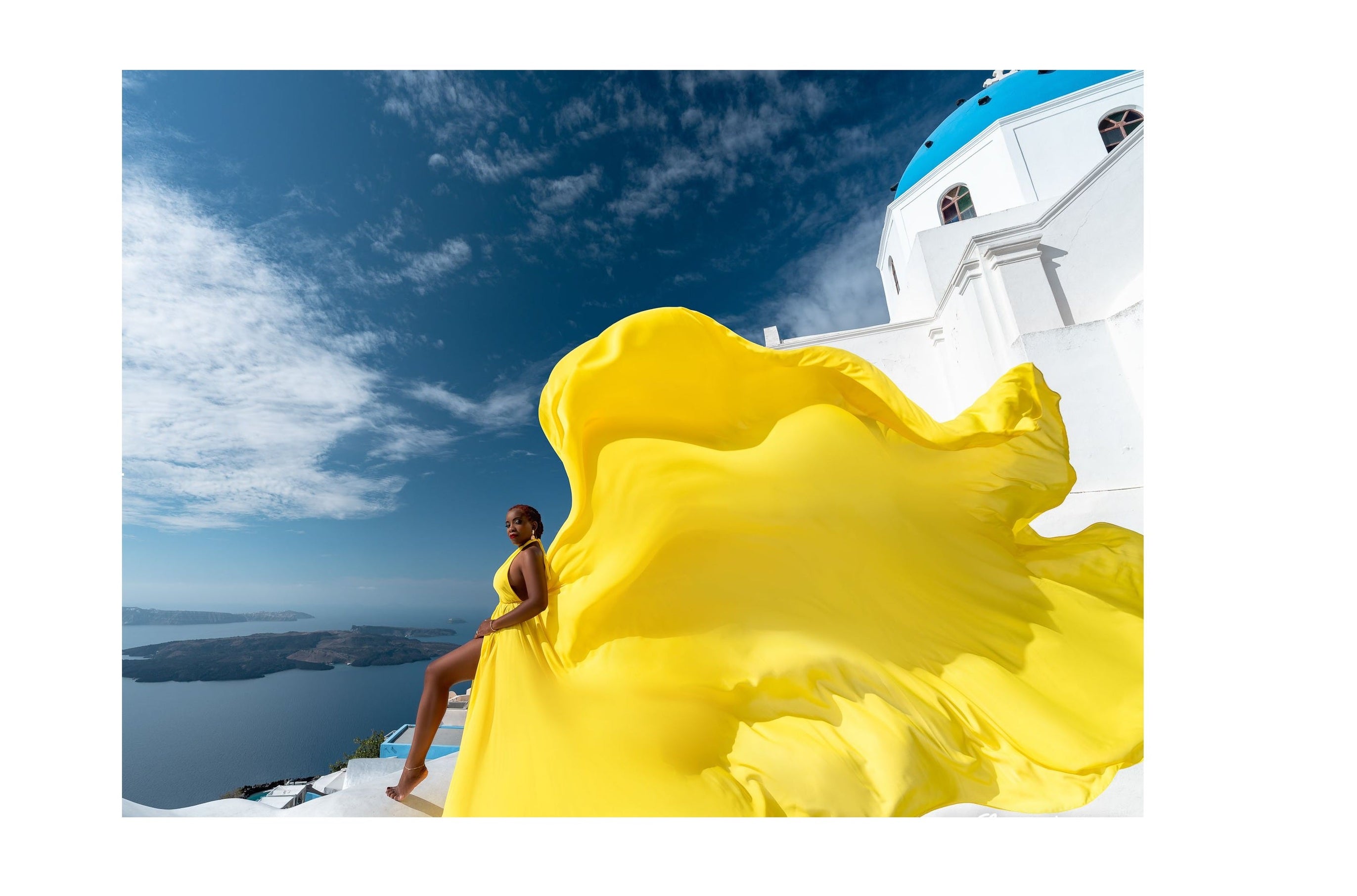 Halter Neck Satin Flying Dress Engagement Dress