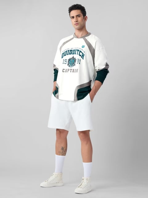 Harry Potter Captain Oversized Full Sleeve T-Shirts
