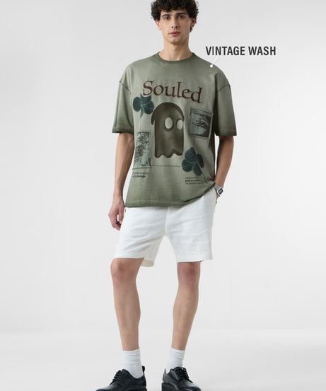 Reflection Oversized T-Shirts