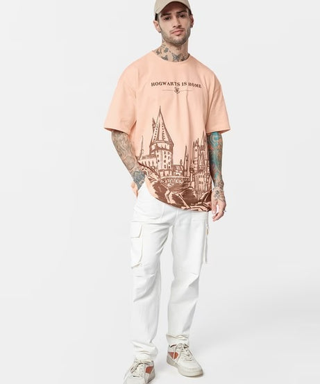 Harry Potter  Hogwarts Is Home Oversized T-Shirts