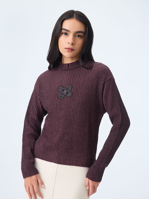 Amethyst Women Oversized Sweaters