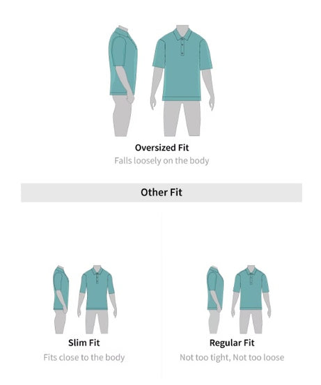 Oversized Polo Orion Blue Oversized Polos