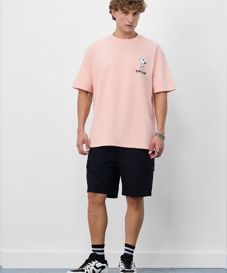 Peanuts Chillin Oversized T-Shirts