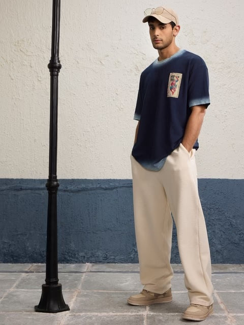 Spray Effect Spider-Man World Of Webs Oversized T-Shirts