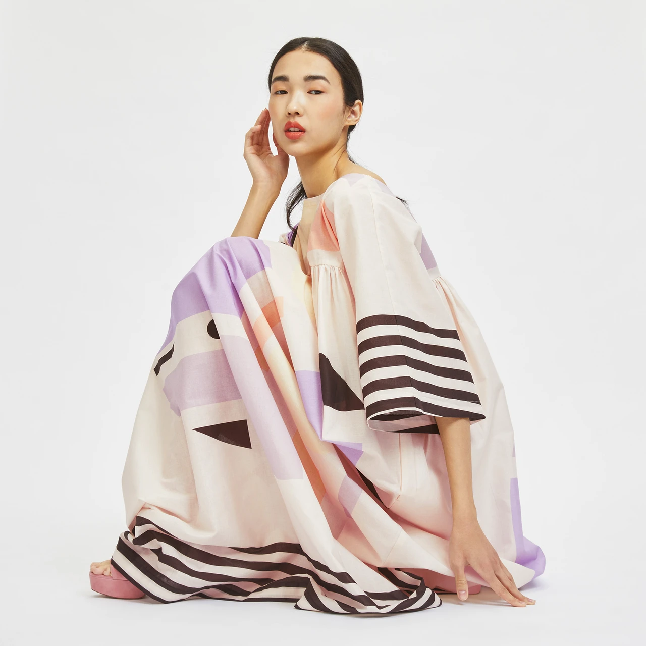 Soft Rayon Cotton Kaftan - Comfortable and Stylish Caftan For Women's