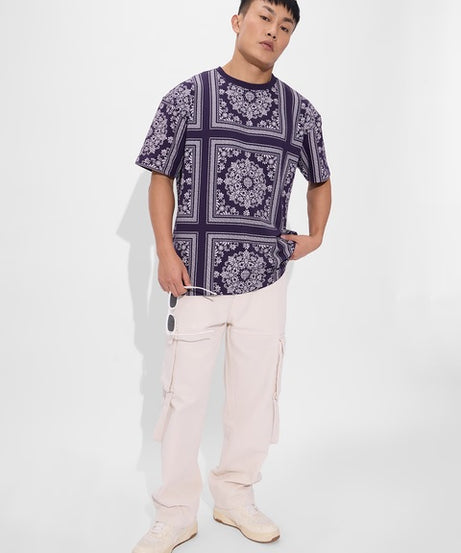 Cosmic Bandana Oversized T-Shirts