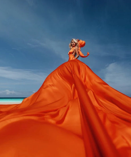 Long Flying Dress for Photoshoot  Flying Dresses for Women Group