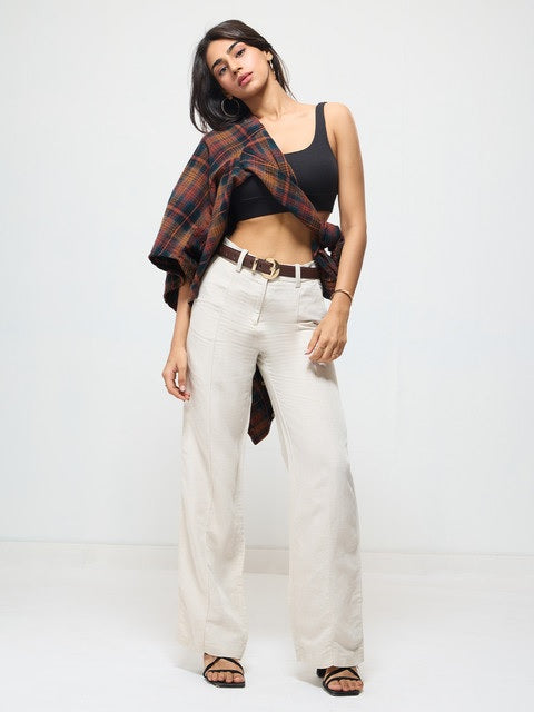 Plaid Shacket: Prismark Women Shackets