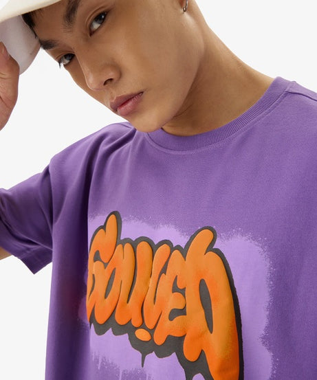 Purple Oversized T-Shirts