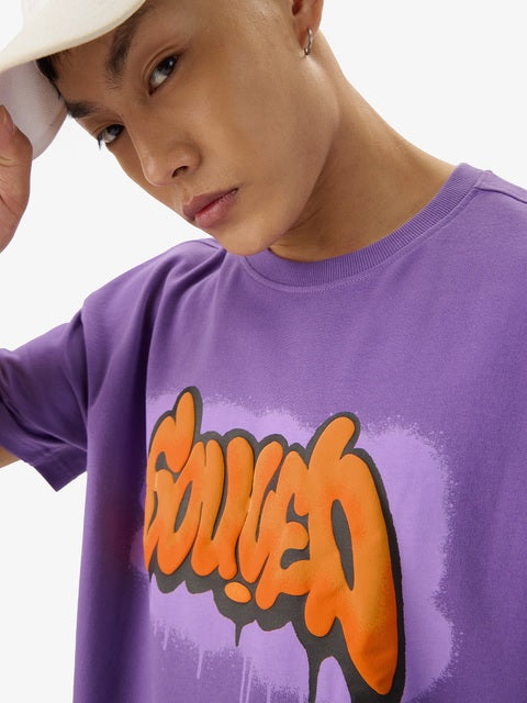 Purple Oversized T-Shirts