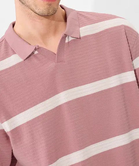 Textured Polo Quartz Oversized Polos