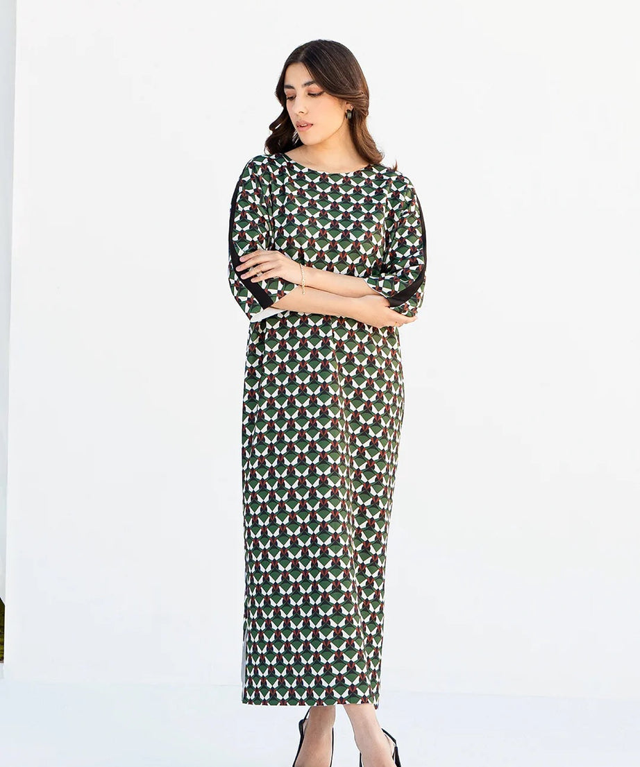 Korean BSY Occasion Wear Long Kaftan For Women's