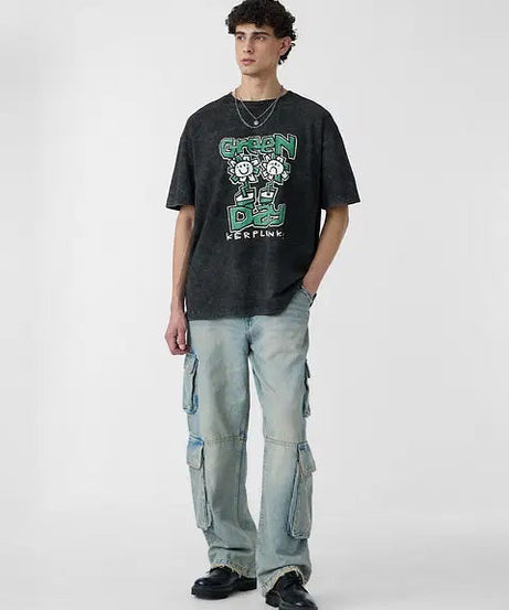 Green Day Kerplunk Oversized T-Shirts