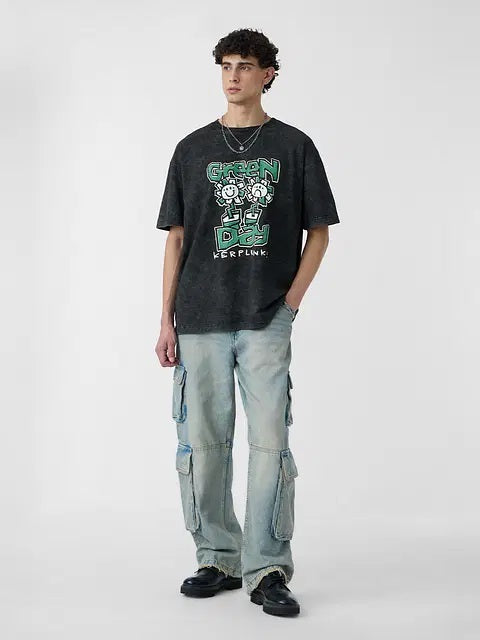 Green Day Kerplunk Oversized T-Shirts