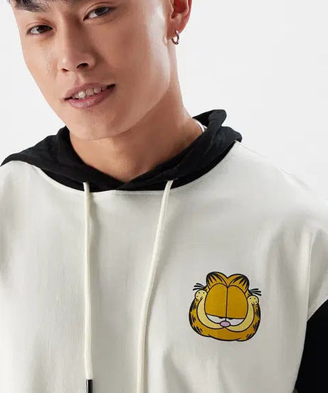 Garfield Guarding Me Hooded T-Shirts