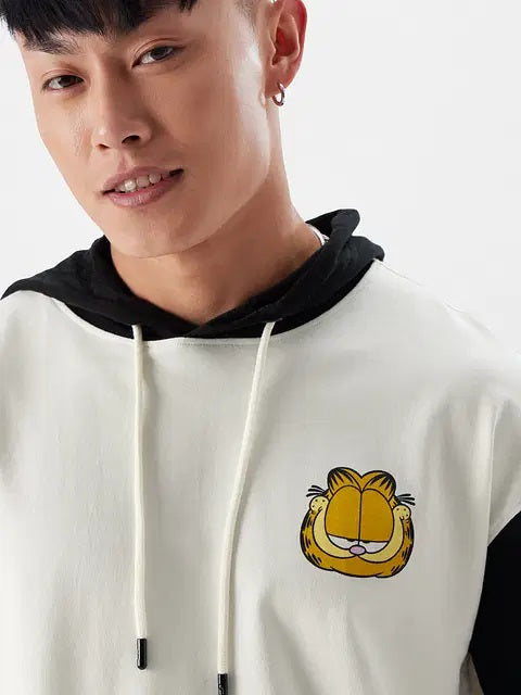 Garfield Guarding Me Hooded T-Shirts