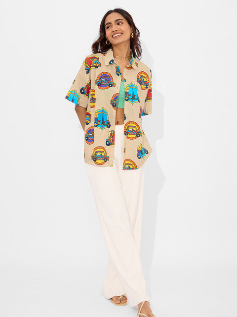 Desi Paintwork Women Holiday Shirts