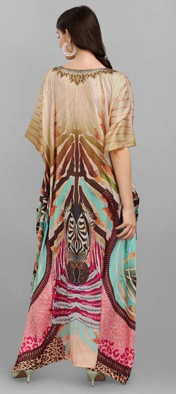 Kaftan Dresses for Women Print Kaftan Beach Dress Swimsuit Cover Up