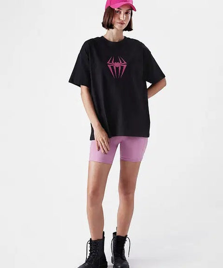 Spider-Man Across The Spider-Verse Women Oversized T-Shirt