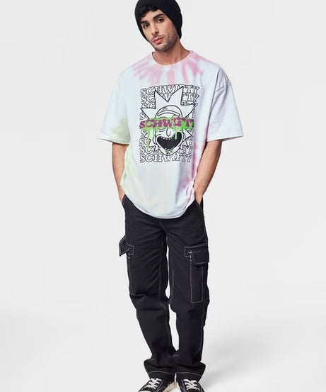 Rick And Morty Schwifty Oversized T-Shirts