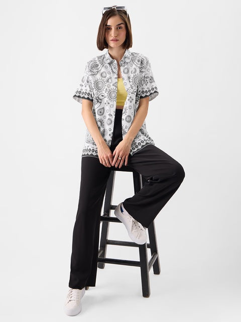 Queen Of Hearts Women Boyfriend Shirts