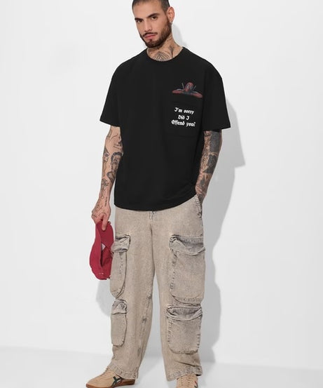 Deadpool Pocket Pool Oversized T-Shirts