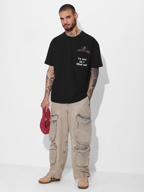 Deadpool Pocket Pool Oversized T-Shirts