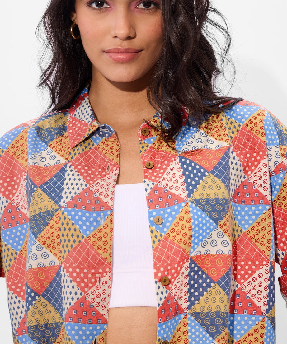 TSS Originals Prism Women Boyfriend Shirts