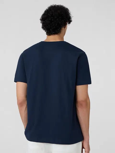 Solids Navy Blue T-Shirts