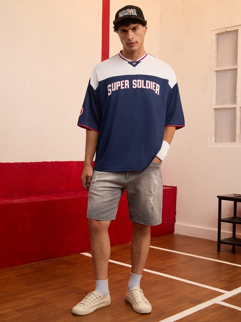 Captain America First Avenger Oversized Jerseys