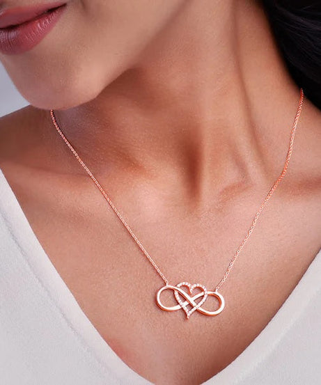 Rose Gold Tree of Life Necklace