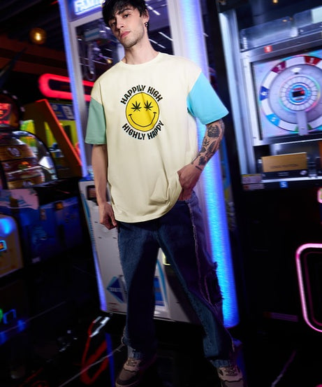 Happy High Oversized T-Shirts
