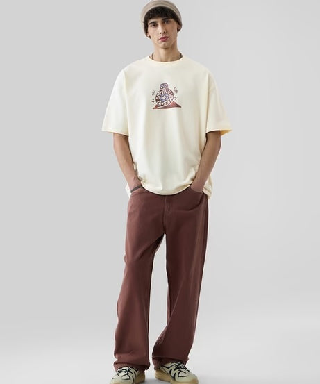 Captain America Doodle Oversized T-Shirts